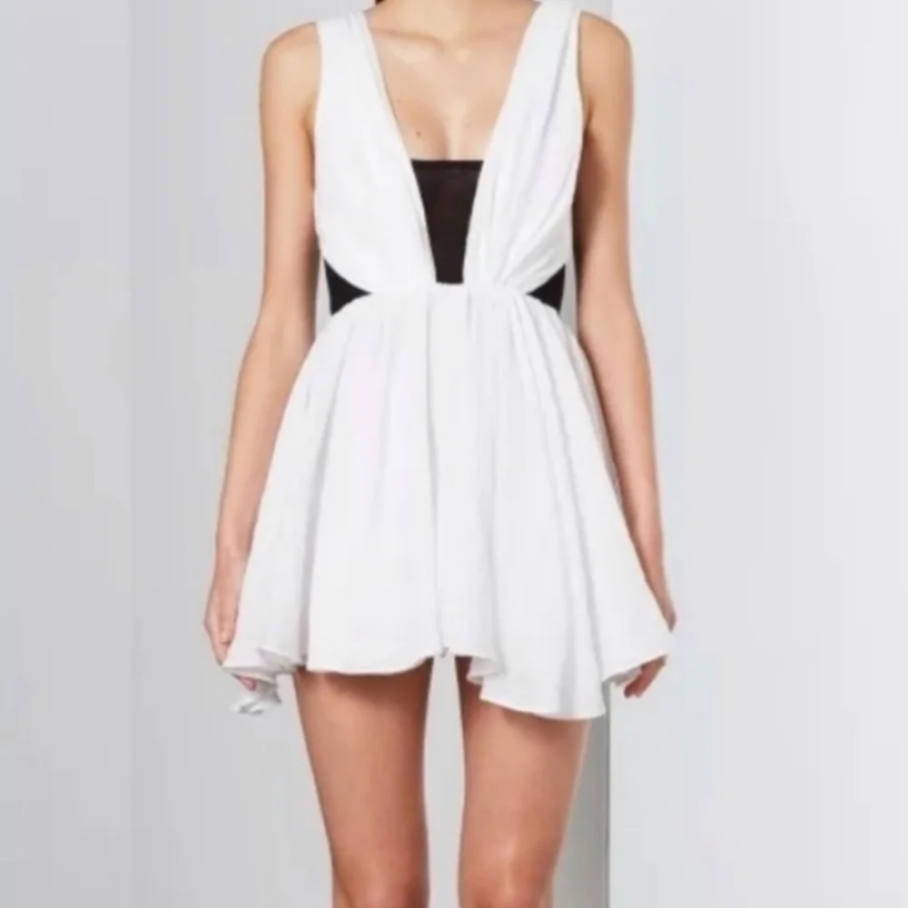 Bec & Bridge Empire Waist Venus Goddess Corset Dress Sz 4 - Picture 4 of 12